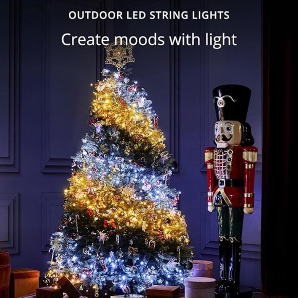 ✨ Twinkly Strings 400 White LED Smart Light String – Indoor/Outdoor ✨ - Picture 2 of 5